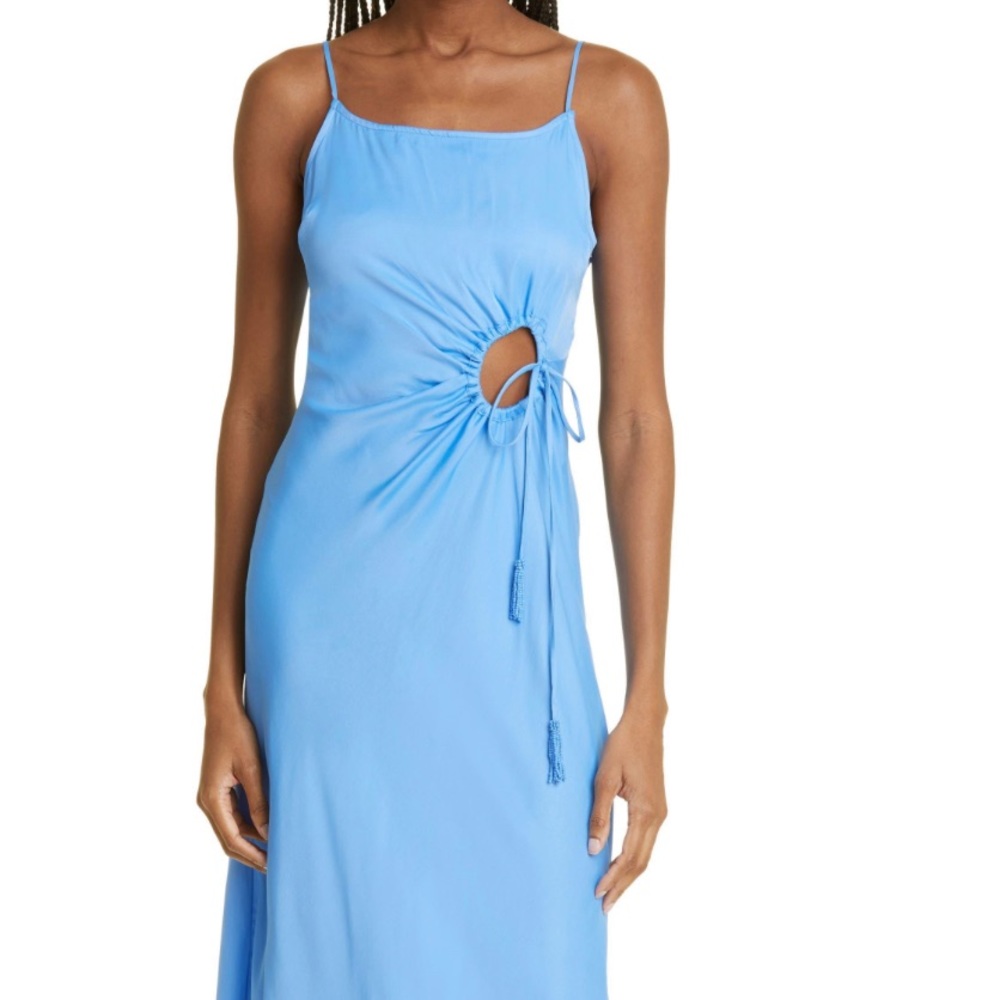 Farm Rio Slip Midi Dress